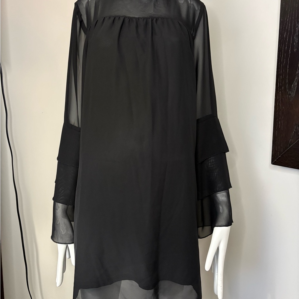 Black Sheer Brave Soul London Dress
